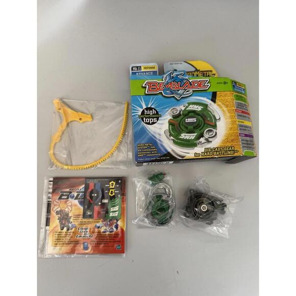 Vintage Hasbro BEYBLADE Hard Metal Systems MA-11 Advance Guardian (Half Sealed) - Picture 1 of 4